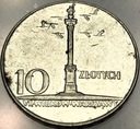 10 zł złotych 1966 MAŁA Kolumna Zygmunta Warszawa