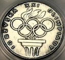200 zł złotych 1976 Olimpiada Montreal SREBRO
