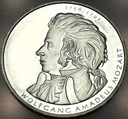 Niemcy 10 euro 2006 Wolfgang Amadeusz Mozart SREBRO
