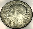 5 zł złotych 1933 Głowa Kobiety Polonia Babka SREBRO