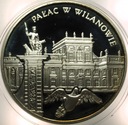 20 zł złotych 2000 WILANÓW Pałac w Wilanowie SREBRO