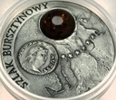 20 zł złotych 2001 Szlak Bursztynowy SREBRO bursztyn RZADKA