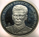 200000 zł złotych 1990 Stefan Rowecki Grot SREBRO
