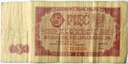 1948 5 zł pięć złotych seria BL