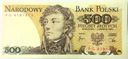 1982 500 zł złotych Kościuszko seria FG