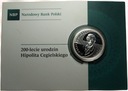 10 zł złotych 2013 Hipolit Cegielski SREBRO