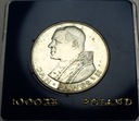 1000 zł złotych 1982 Jan Paweł II SREBRO