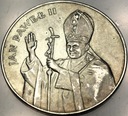 10000 zł złotych 1987 Jan Paweł II SREBRO