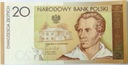 2009 20 zł złotych Juliusz Słowacki banknot kolekcjonerski (nr 1)