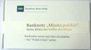 Album Banknoty Miasta polskie bez napisu nieobiegowe KOMPLET BANKOWY