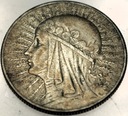 5 zł złotych 1932 Głowa Kobiety Polonia Babka SREBRO