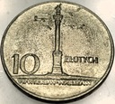 10 zł złotych 1966 MAŁA Kolumna Zygmunta Warszawa