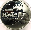 10 zł złotych 2000 Solidarność 1980 SREBRO