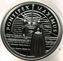 10 zł złotych 2002 Jan Paweł II Pontifex Maximus SREBRO