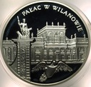 20 zł złotych 2000 WILANÓW Pałac w Wilanowie SREBRO