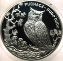 20 zł złotych 2005 Puchacz Zwierzęta Świata SREBRO