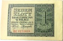 1941 1 zł Jeden Złoty, seria BE