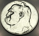 5 zł złotych 1935 Józef Piłsudski SREBRO CZYSZCZONA