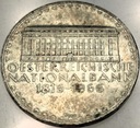 Austria 50 szylingów 1966 150 rocznica Narodowy Bank SREBRO
