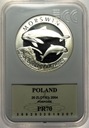 20 zł złotych 2004 Morświn Zwierzęta Świata SREBRO (nr 1)
