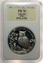 20 zł złotych 2005 Puchacz Zwierzęta Świata SREBRO