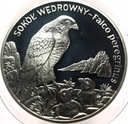 20 zł złotych 2008 Sokół Wędrowny Zwierzęta Świata SREBRO