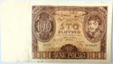 1934 100 zł, Sto Złotych, Ser. CZ