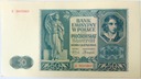 1941 50 zł Pięćdziesiąt Złotych Seria E (nr 2)