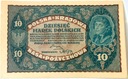 1919 10 Dziesięć Marek Polskich II Serja BT