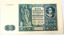 1941 50 zł Pięćdziesiąt Złotych Seria E (nr 2)