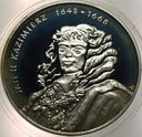 10 zł złotych 2000 Jan II Kazimierz POPIERSIE SREBRO
