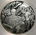 10 zł złotych 2001 Jan III Sobieski SREBRO POPIERSIE