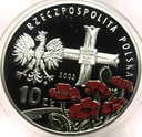 10 zł złotych 2002 Generał Władysław Anders maki SREBRO