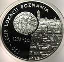 10 zł złotych 2003 Poznań Lokacja 750-lecie lokacji Poznania SREBRO (nr 1)