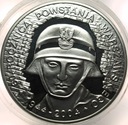 10 zł złotych 2004 Powstanie Warszawskie 1944 SREBRO (nr 1)