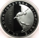 10 zł złotych 2006 Turyn Igrzyska Olimpiada Łyżwiarstwo SREBRO