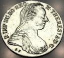 Austria talar Teresy 1780 Maria Teresa SREBRO