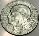 5 zł złotych 1933 Głowa Kobiety Polonia Babka SREBRO (nr 1)