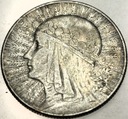 5 zł złotych 1933 Głowa Kobiety Polonia Babka SREBRO (nr 2)