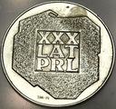 200 zł złotych 1974 XXX lat PRL SREBRO