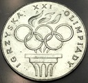 200 zł złotych 1976 Olimpiada Montreal SREBRO