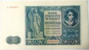 1941 50 zł Pięćdziesiąt Złotych Seria E (nr 1)