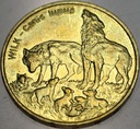 2 zł złote 1999 Wilk Wilki Zwierzęta Świata (nr 1)