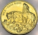 2 zł złote 1999 Wilk Wilki Zwierzęta Świata (nr 2)
