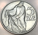5 zł pięć złotych z Rybakiem 1960 Rybak