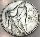 5 zł pięć złotych z Rybakiem 1971 Rybak