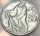 5 zł złotych 1958 z Rybakiem, wąskie 8, Rybak