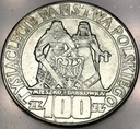 100 zł złotych 1966 Mieszko Dąbrówka Tysiąclecie Państwa Polskiego SREBRO