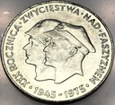 200 zł złotych 1975 XXX rocznica zwycięstwa nad faszyzmem SREBRO