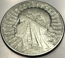 10 zł złotych 1932 Głowa Kobiety Polonia Babka SREBRO